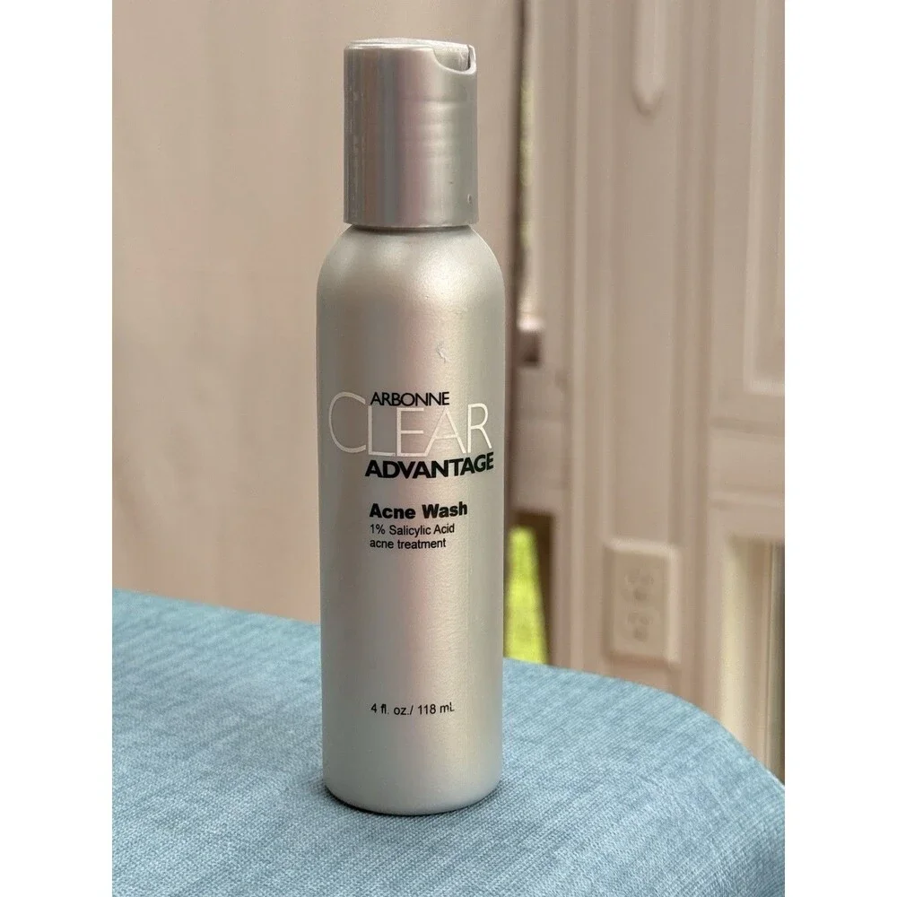 Arbonne Clear Advantage Acne Wash 4 fl.oz New 1% Salicylic Acid